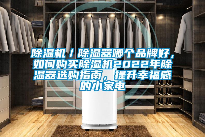 除濕機(jī)／除濕器哪個品牌好，如何購買除濕機(jī)2022年除濕器選購指南，提升幸福感的小家電