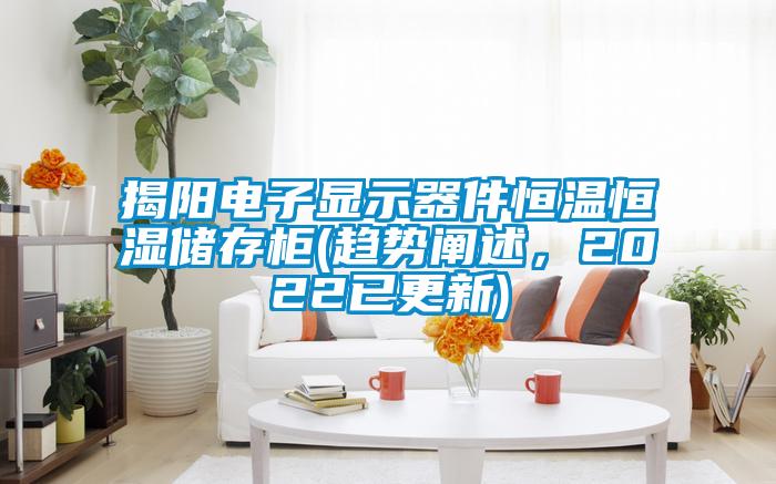 揭陽(yáng)電子顯示器件恒溫恒濕儲(chǔ)存柜(趨勢(shì)闡述，2022已更新)