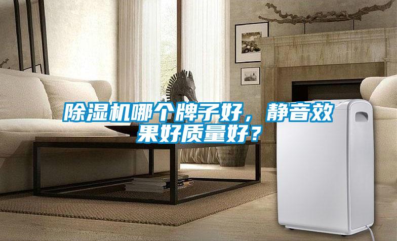 除濕機哪個牌子好，靜音效果好質(zhì)量好？