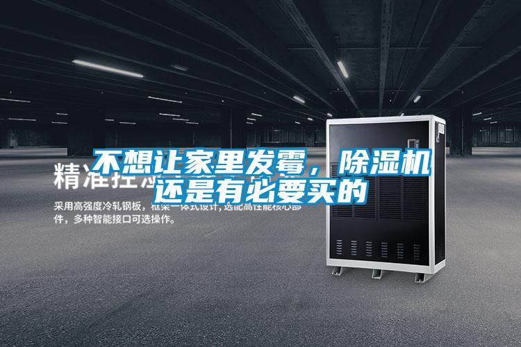 不想讓家里發(fā)霉，除濕機(jī)還是有必要買的