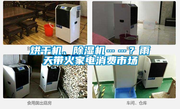 烘干機(jī)、除濕機(jī)……？雨天帶火家電消費(fèi)市場