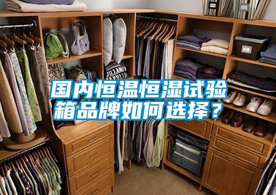 國(guó)內(nèi)恒溫恒濕試驗(yàn)箱品牌如何選擇？