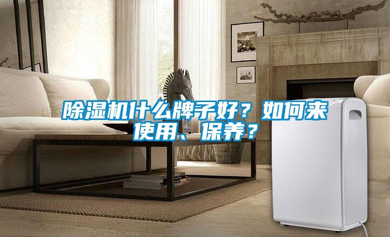 除濕機什么牌子好？如何來使用、保養(yǎng)？