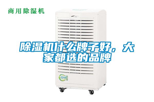 除濕機什么牌子好，大家都選的品牌