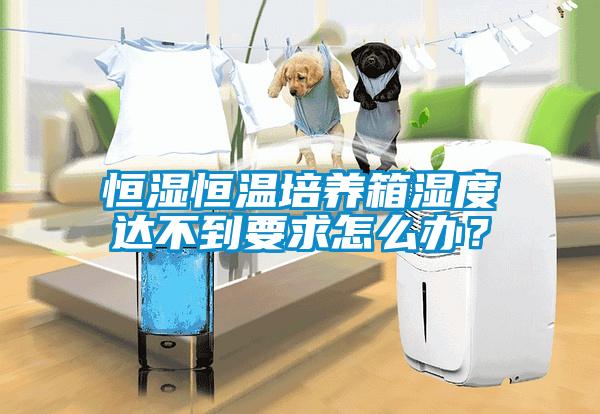 恒濕恒溫培養(yǎng)箱濕度達不到要求怎么辦？