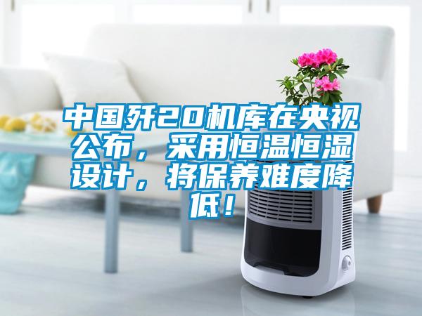 中國(guó)殲20機(jī)庫在央視公布，采用恒溫恒濕設(shè)計(jì)，將保養(yǎng)難度降低！