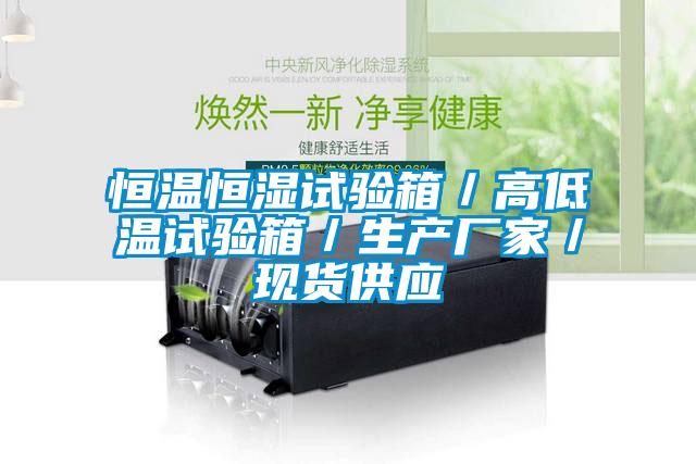 恒溫恒濕試驗箱／高低溫試驗箱／生產廠家／現(xiàn)貨供應