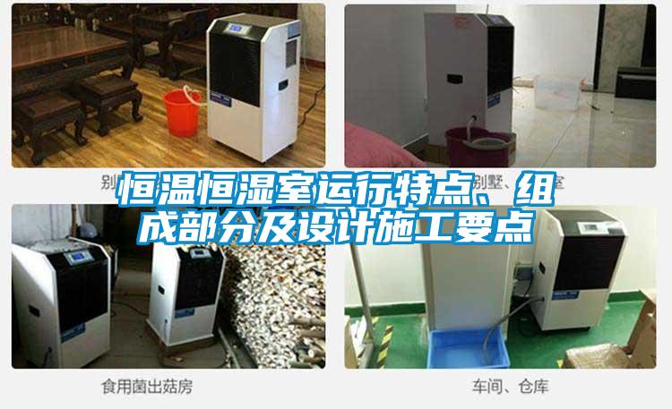 恒溫恒濕室運(yùn)行特點(diǎn)、組成部分及設(shè)計(jì)施工要點(diǎn)