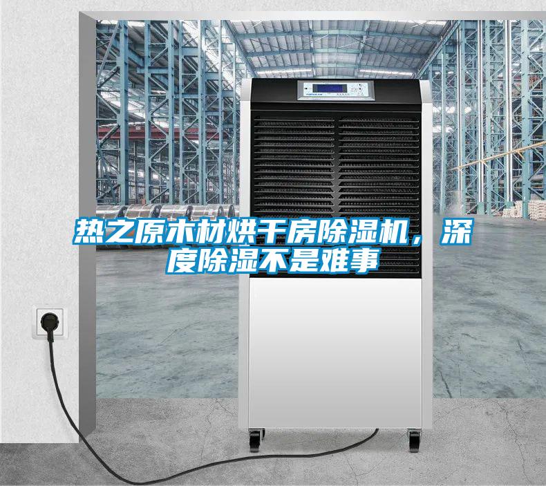 熱之原木材烘干房除濕機，深度除濕不是難事
