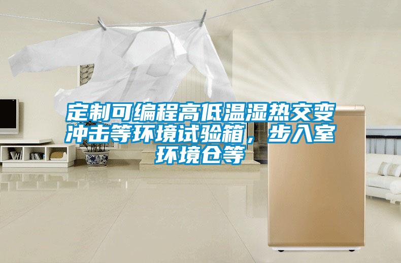 定制可編程高低溫濕熱交變沖擊等環(huán)境試驗(yàn)箱，步入室環(huán)境倉(cāng)等
