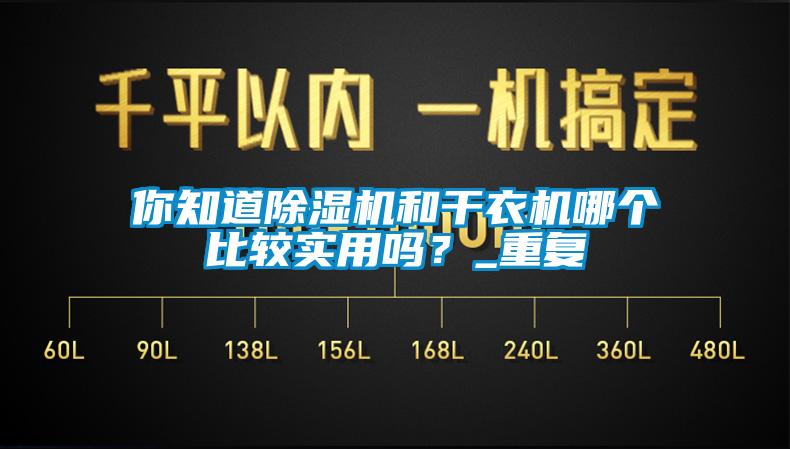 你知道除濕機(jī)和干衣機(jī)哪個比較實用嗎？_重復(fù)