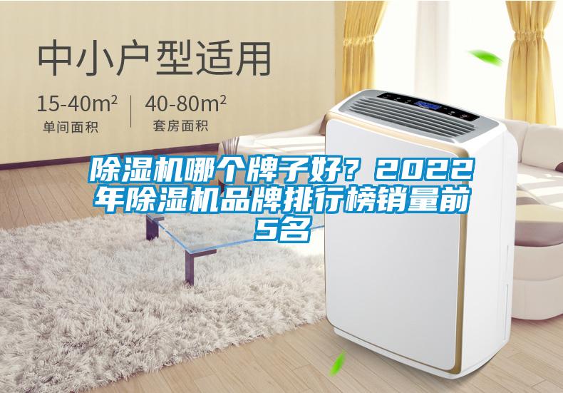 除濕機哪個牌子好？2022年除濕機品牌排行榜銷量前5名