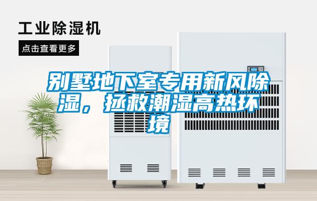 別墅地下室專(zhuān)用新風(fēng)除濕，拯救潮濕高熱環(huán)境