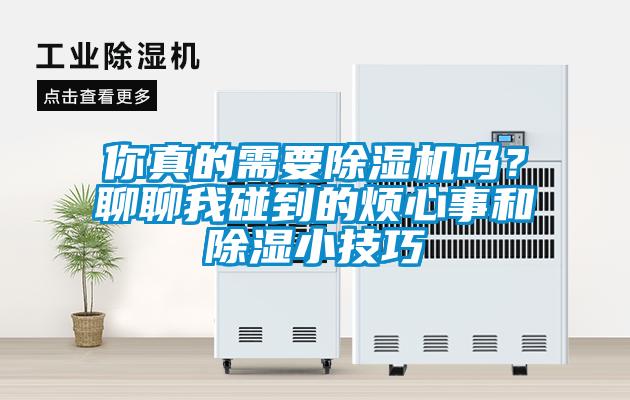 你真的需要除濕機(jī)嗎？聊聊我碰到的煩心事和除濕小技巧