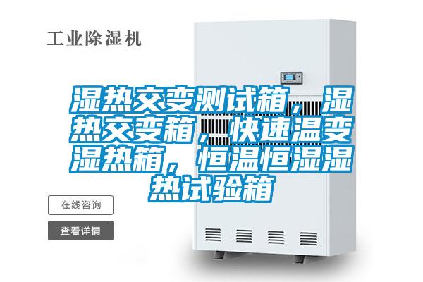 濕熱交變測試箱，濕熱交變箱，快速溫變濕熱箱，恒溫恒濕濕熱試驗箱