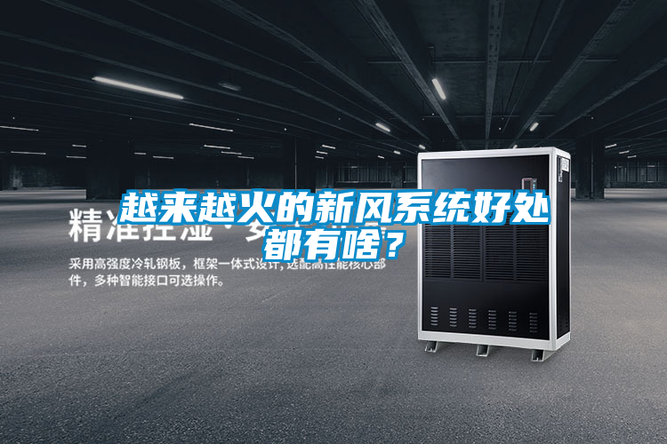 越來越火的新風(fēng)系統(tǒng)好處都有啥？