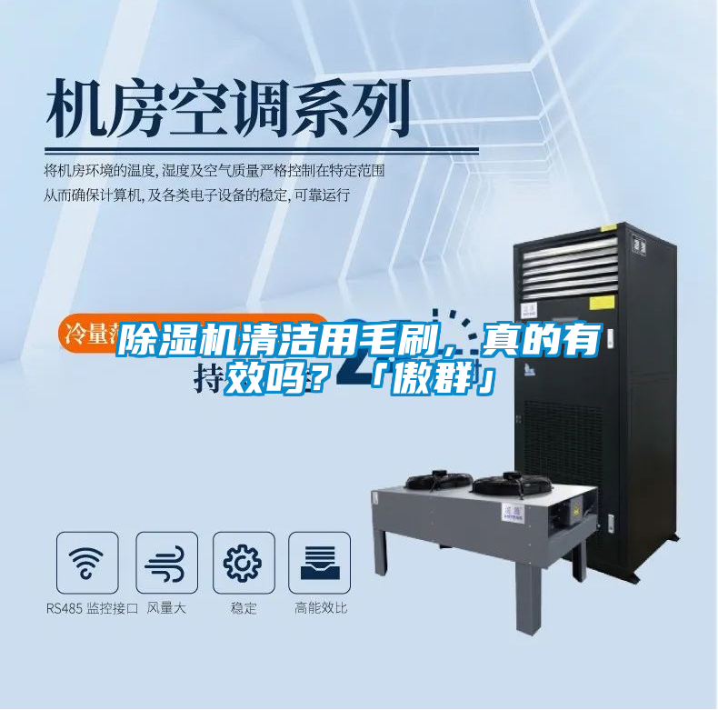 除濕機(jī)清潔用毛刷，真的有效嗎？「傲群」