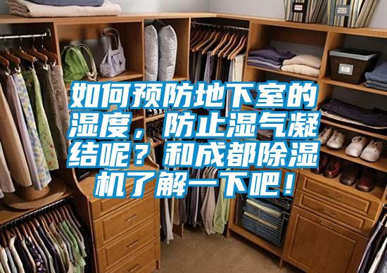 如何預防地下室的濕度，防止?jié)駳饽Y(jié)呢？和成都除濕機了解一下吧！