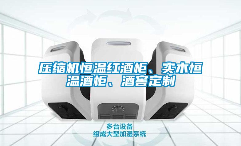 壓縮機(jī)恒溫紅酒柜、實(shí)木恒溫酒柜、酒窖定制