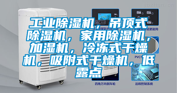 工業(yè)除濕機(jī)，吊頂式除濕機(jī)，家用除濕機(jī)，加濕機(jī)，冷凍式干燥機(jī)，吸附式干燥機(jī)，低露點(diǎn)