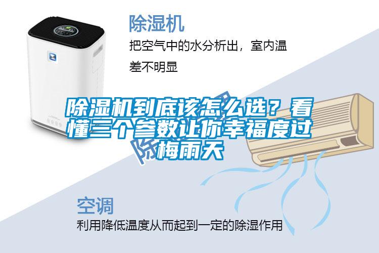 除濕機(jī)到底該怎么選？看懂三個(gè)參數(shù)讓你幸福度過(guò)梅雨天