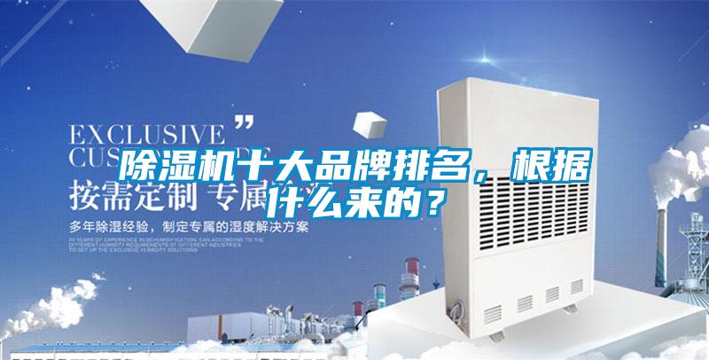除濕機十大品牌排名，根據(jù)什么來的？