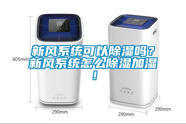 新風(fēng)系統(tǒng)可以除濕嗎？新風(fēng)系統(tǒng)怎么除濕加濕！