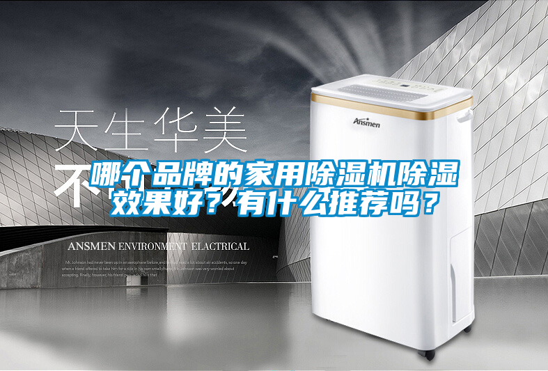 哪個品牌的家用除濕機除濕效果好？有什么推薦嗎？