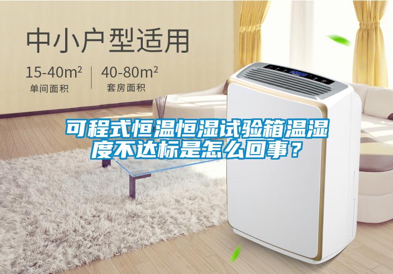 可程式恒溫恒濕試驗(yàn)箱溫濕度不達(dá)標(biāo)是怎么回事？