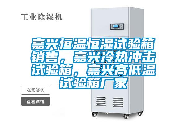 嘉興恒溫恒濕試驗箱銷售，嘉興冷熱沖擊試驗箱，嘉興高低溫試驗箱廠家