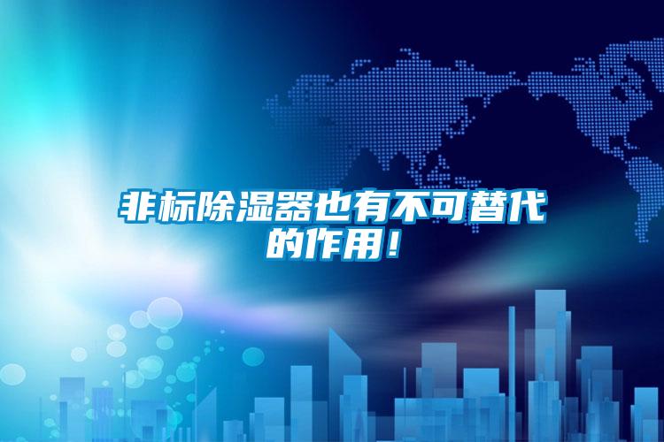 非標除濕器也有不可替代的作用！