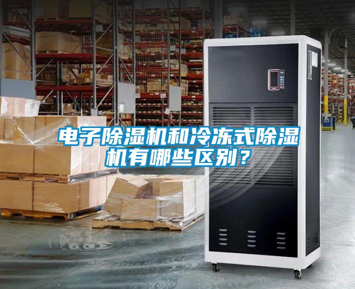 電子除濕機和冷凍式除濕機有哪些區(qū)別？