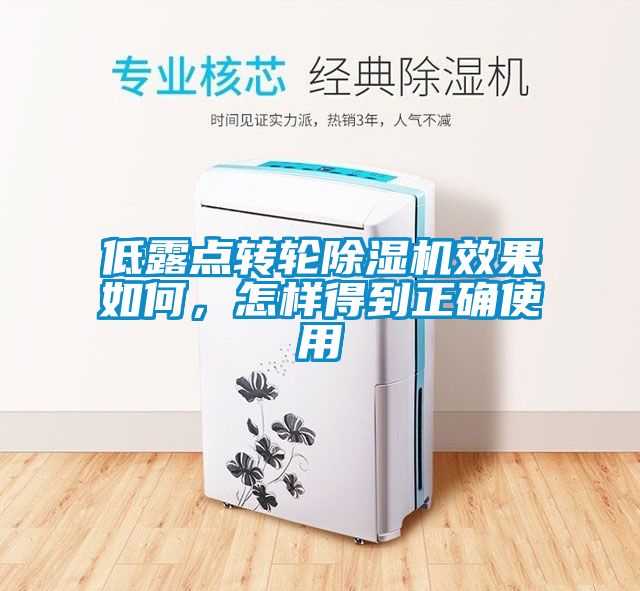 低露點(diǎn)轉(zhuǎn)輪除濕機(jī)效果如何，怎樣得到正確使用