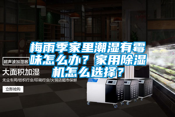 梅雨季家里潮濕有霉味怎么辦？家用除濕機(jī)怎么選擇？