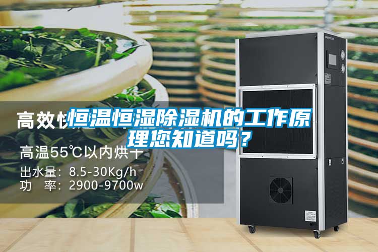 恒溫恒濕除濕機(jī)的工作原理您知道嗎？