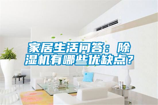 家居生活問(wèn)答：除濕機(jī)有哪些優(yōu)缺點(diǎn)？