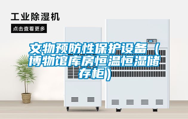 文物預(yù)防性保護(hù)設(shè)備（博物館庫房恒溫恒濕儲(chǔ)存柜）