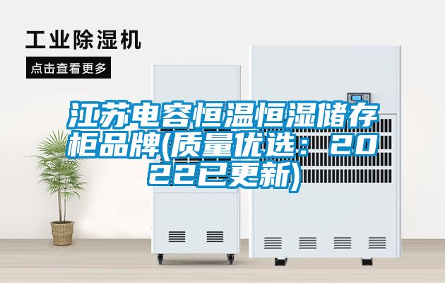 江蘇電容恒溫恒濕儲(chǔ)存柜品牌(質(zhì)量?jī)?yōu)選:2022已更新)