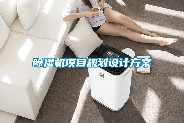除濕機項目規(guī)劃設計方案