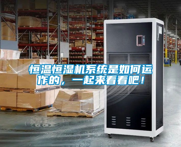 恒溫恒濕機(jī)系統(tǒng)是如何運(yùn)作的，一起來(lái)看看吧！