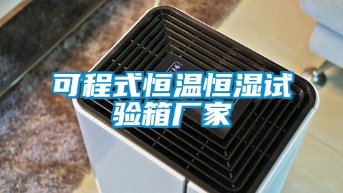 可程式恒溫恒濕試驗(yàn)箱廠(chǎng)家