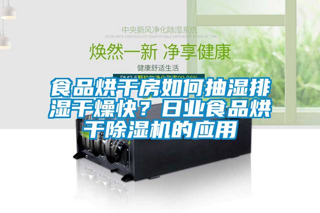 食品烘干房如何抽濕排濕干燥快？日業(yè)食品烘干除濕機(jī)的應(yīng)用
