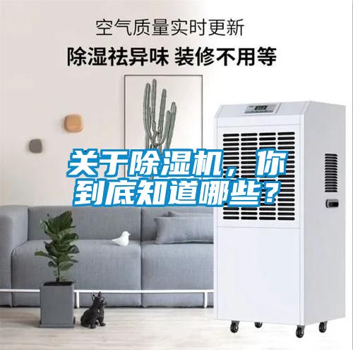 關(guān)于除濕機(jī)，你到底知道哪些？