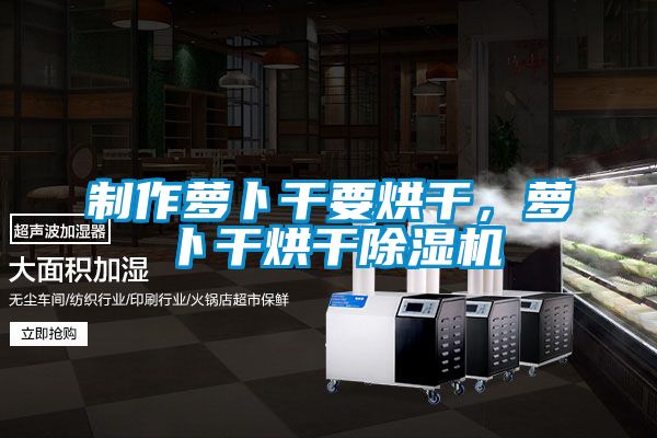 制作蘿卜干要烘干，蘿卜干烘干除濕機(jī)
