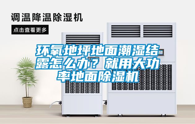 環(huán)氧地坪地面潮濕結(jié)露怎么辦？就用大功率地面除濕機