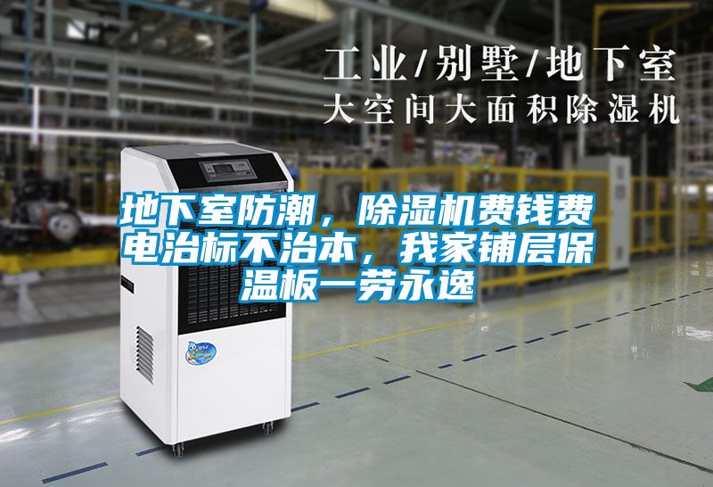 地下室防潮，除濕機費錢費電治標不治本，我家鋪層保溫板一勞永逸