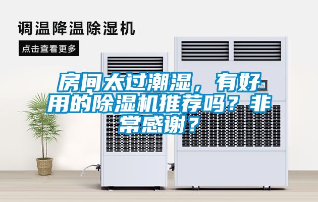 房間太過潮濕，有好用的除濕機推薦嗎？非常感謝？