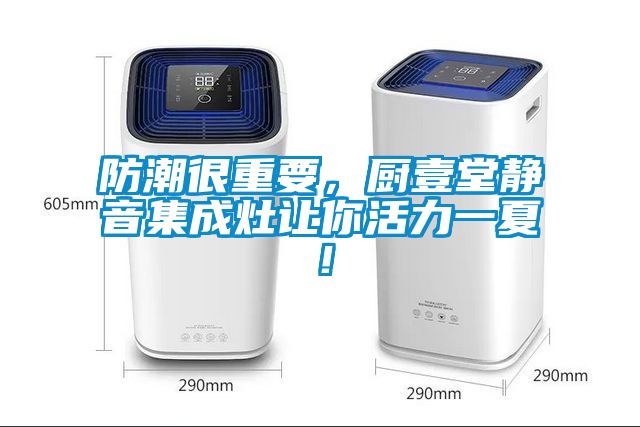 防潮很重要，廚壹堂靜音集成灶讓你活力一夏！