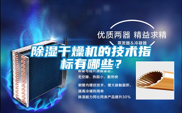 除濕干燥機(jī)的技術(shù)指標(biāo)有哪些？