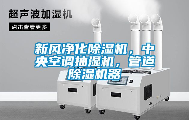 新風(fēng)凈化除濕機(jī)，中央空調(diào)抽濕機(jī)，管道除濕機(jī)器